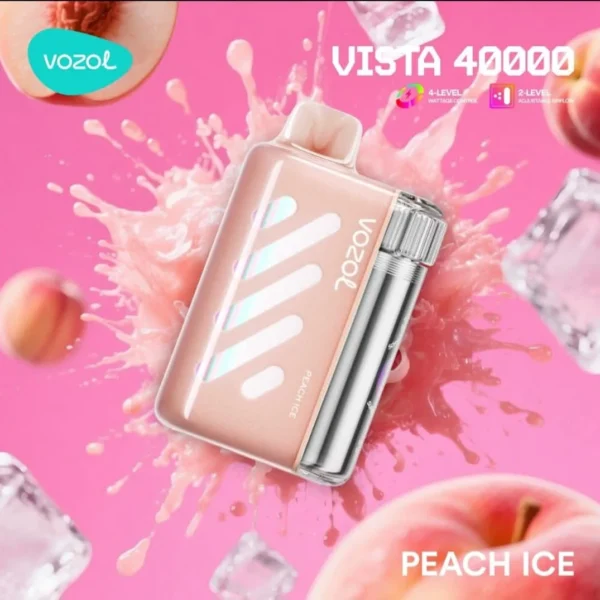 Vozol Vista 40000 Peach Ice